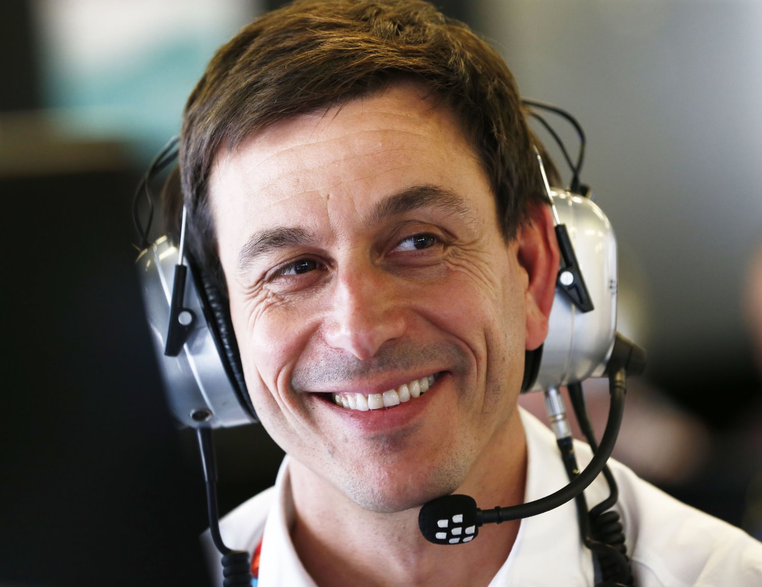 A happy Toto Wolff