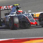 Esteban Gutierrez in the anti-American Haas car