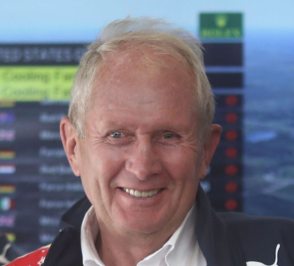 Extremely biased Helmut Marko