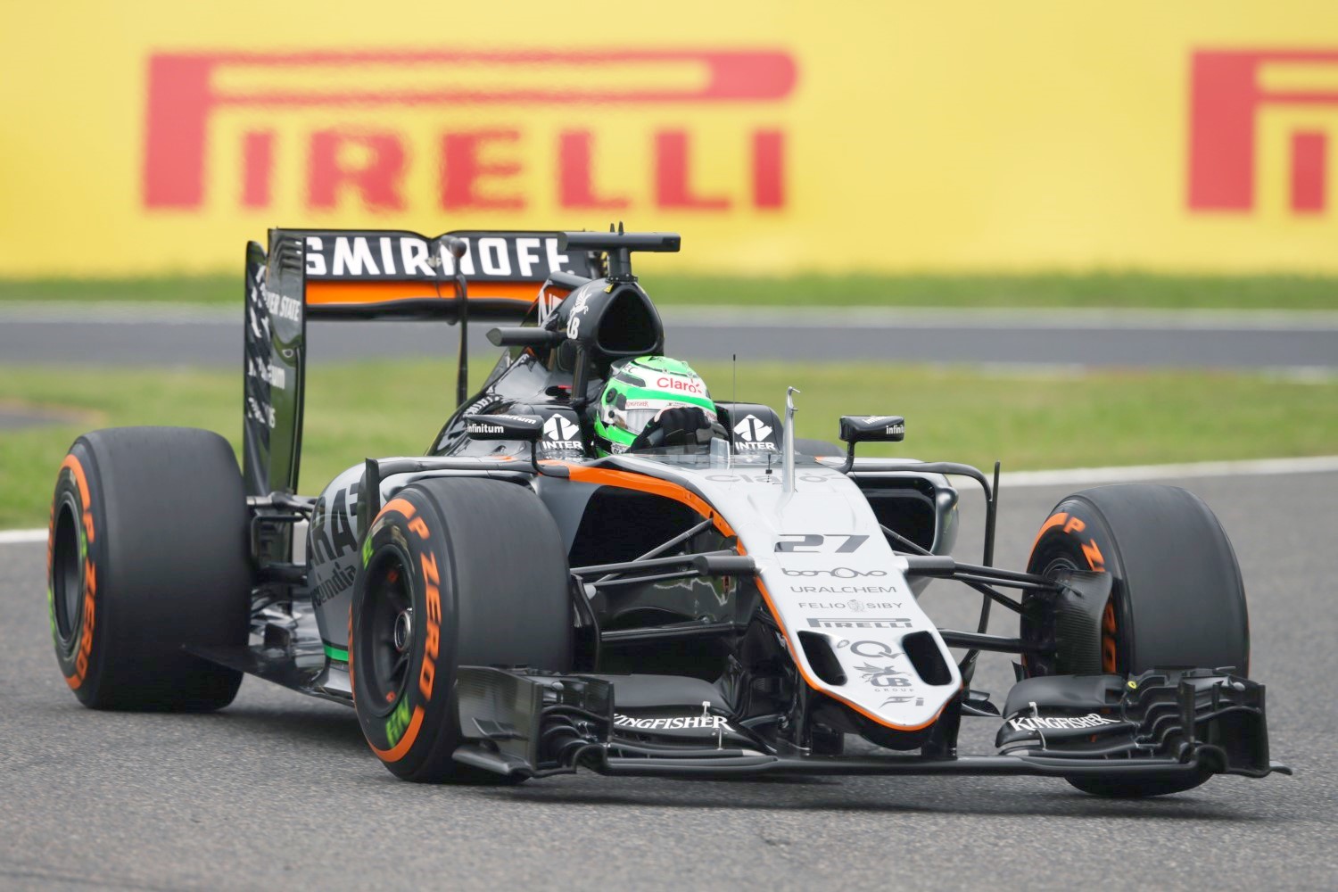 Nico Hulkenberg has been routinely beat by his Mexican teammate