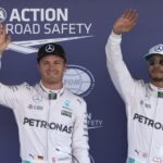 Rosberg and Hamilton