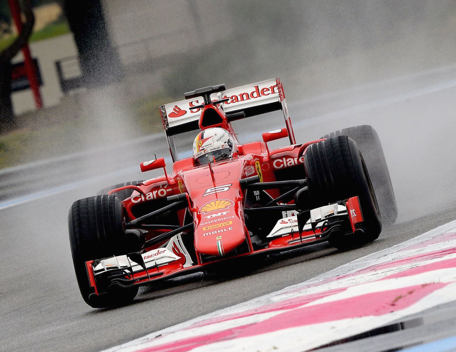 Vettel brakes