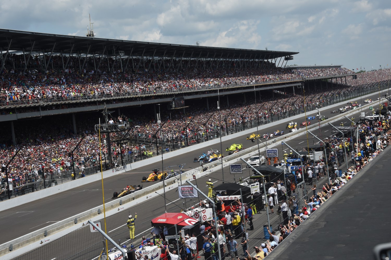 A record 350,000 attended last year's Indy 500