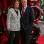 Roger Penske and his wife Kathy