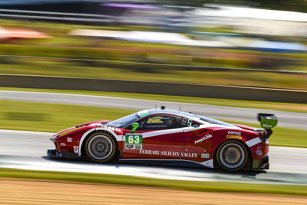 The No. 63 Ferrari won the GTD category championship