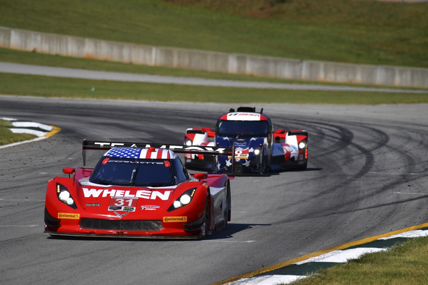 The Prototype title winning #31 Action Express Corvette DP