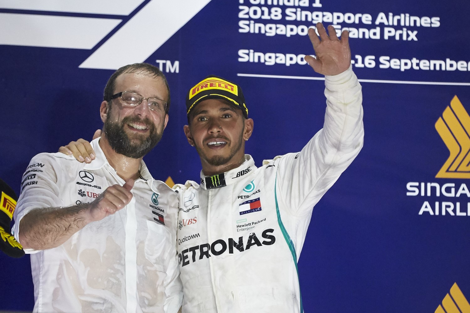 Hamilton on way to 4th F1 title