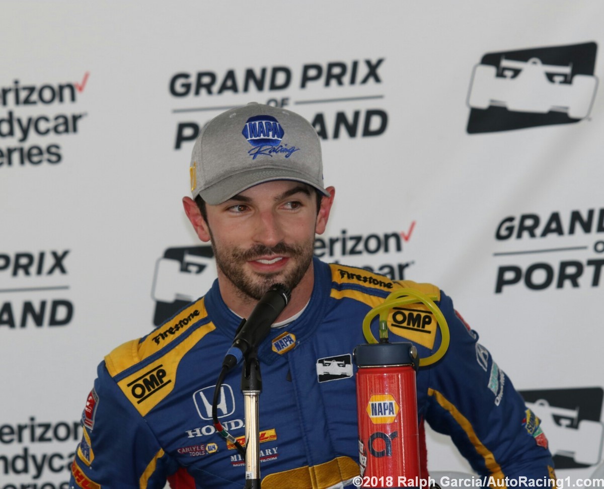 Alexander Rossi screwed out of IndyCar title because of IndyCars' lottery way of running a race