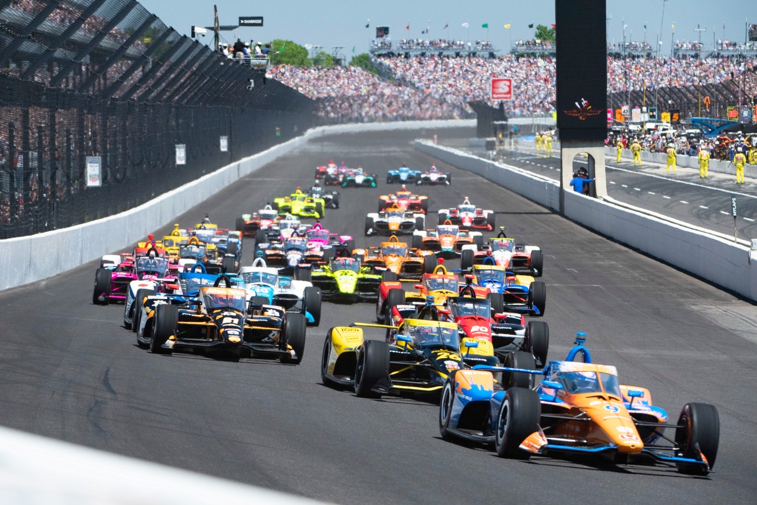 2022 Indy 500 Kickoffs Sunday 29th May, Full Indianapolis Day start