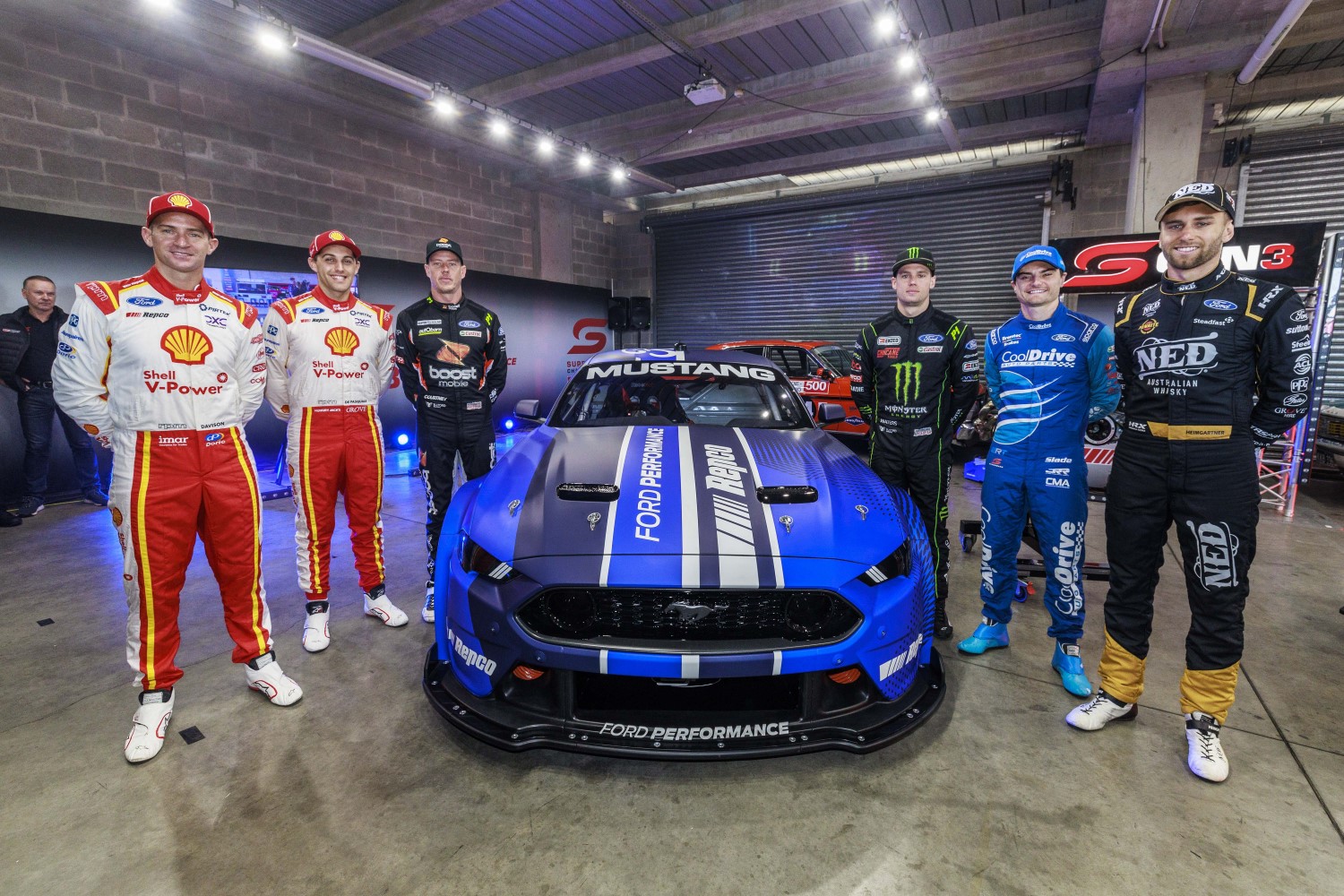 Gen3 Ford Mustang GT racer revealed for Supercars touring car series
