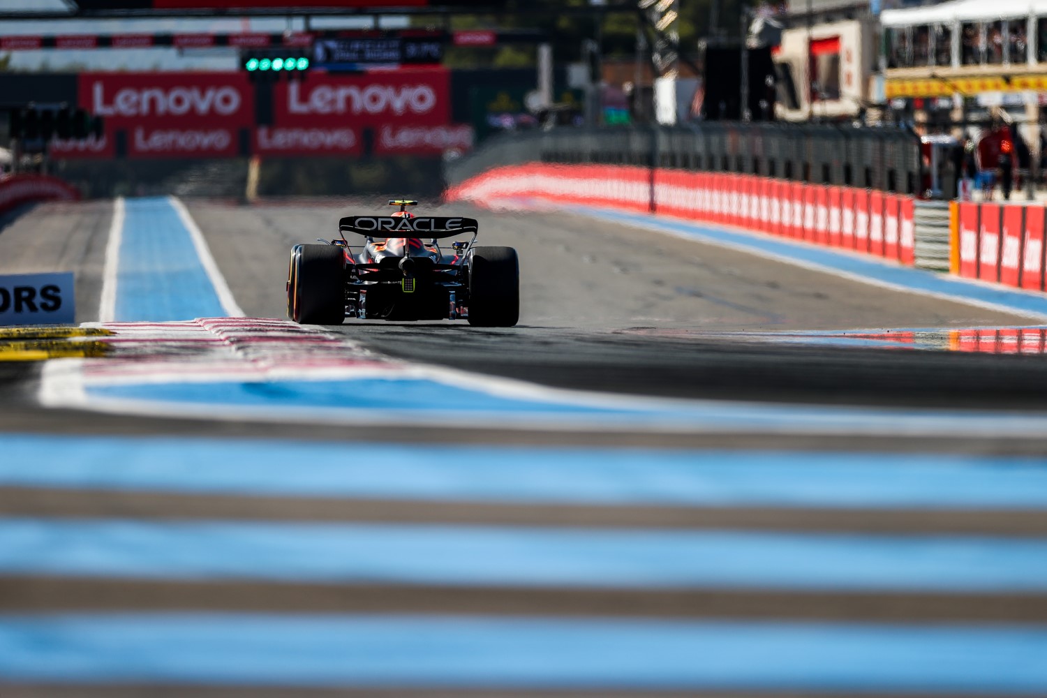 Sergio Perez of Mexico and Red Bull Racing during practice ahead of the F1 Grand Prix of France at Circuit Paul Ricard on July 22, 2022 in Le Castellet, France. (Photo by Peter Fox/Getty Images) 