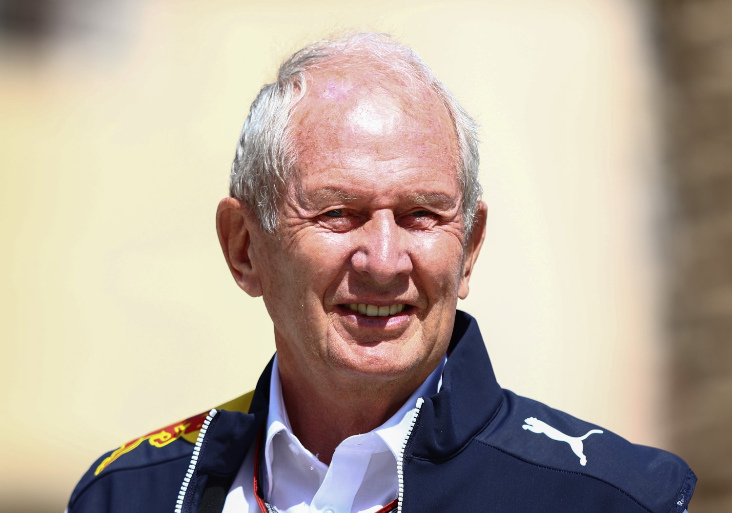 Red Bull Racing Team Consultant Dr Helmut Marko looks on in the Paddock before practice ahead of the F1 Grand Prix of Bahrain at Bahrain International Circuit on March 18, 2022 in Bahrain, Bahrain. (Photo by Mark Thompson/Getty Images) 