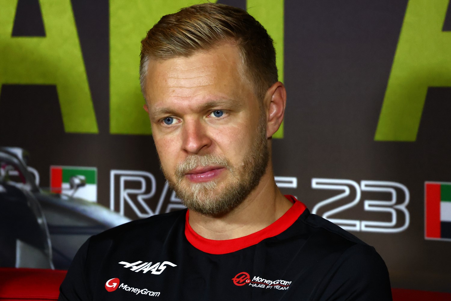 Kevin Magnussen, Haas F1 Team during the Abu Dhabi GP at Yas Marina Circuit on Thursday November 23, 2023 in Abu Dhabi, United Arab Emirates. (Photo by LAT Images)