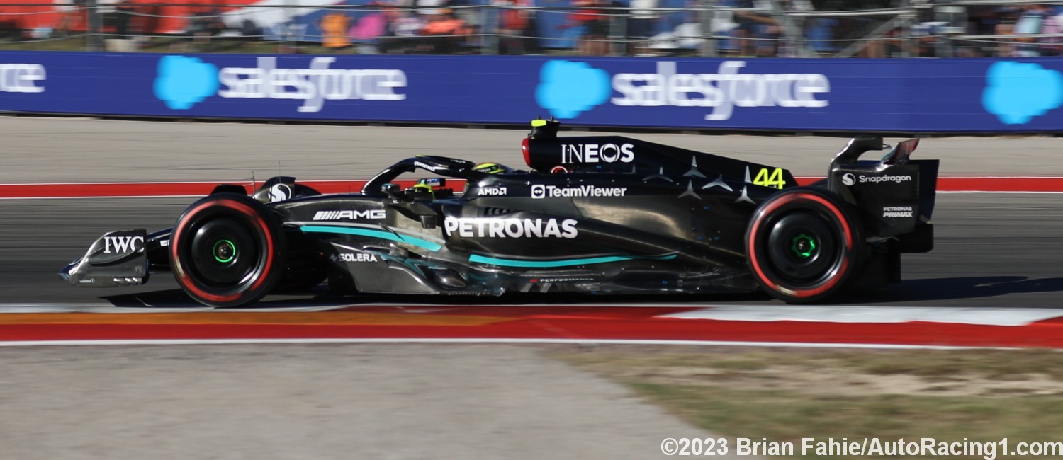 Lewis Hamilton 2023 USGP