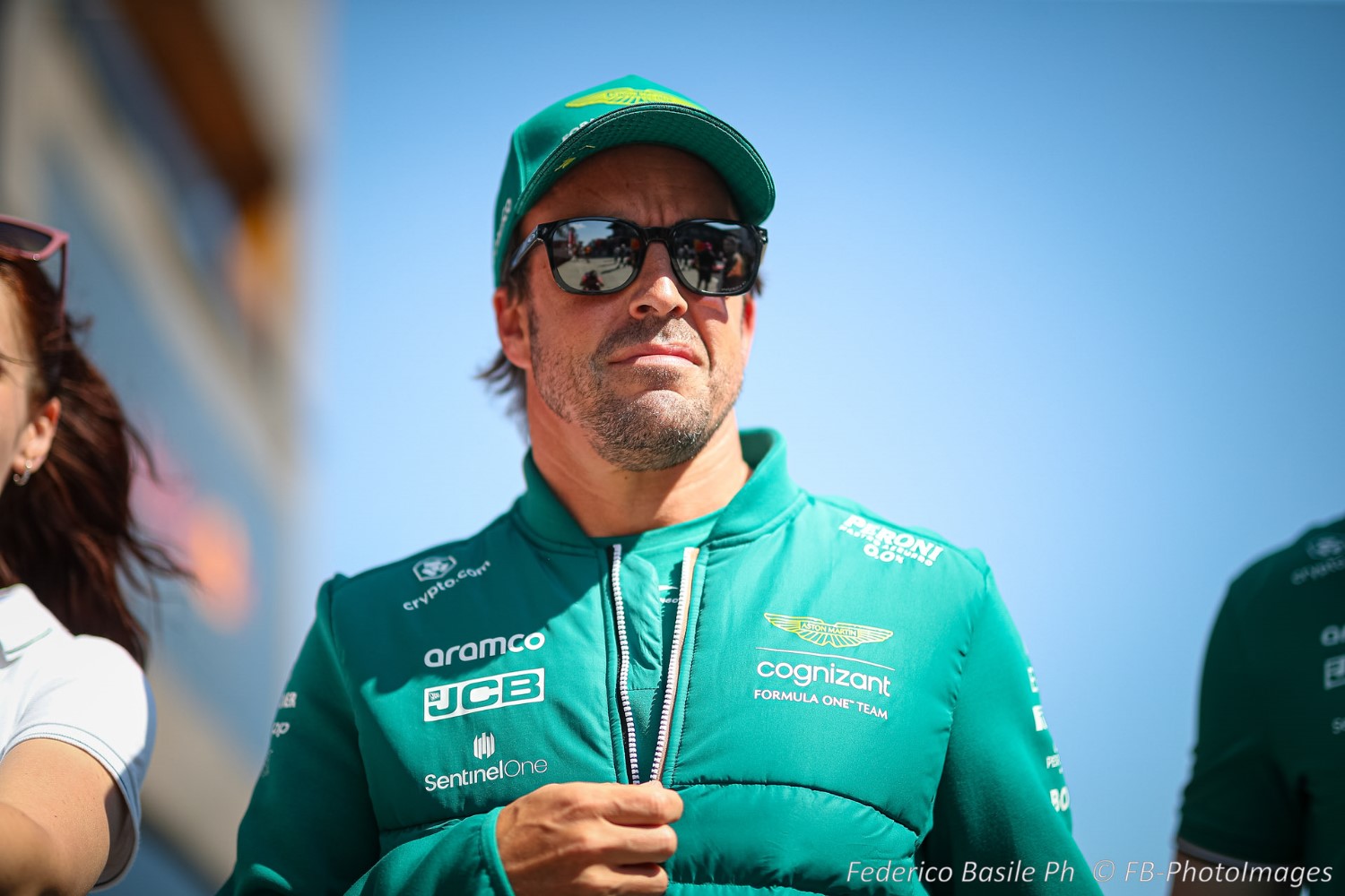 #14 Fernando Alonso, (ESP) Aramco Aston Martin Mercedes during the Hungarian GP, Budapest 20-23 July 2023 at the Hungaroring, Formula 1 World championship 2023.