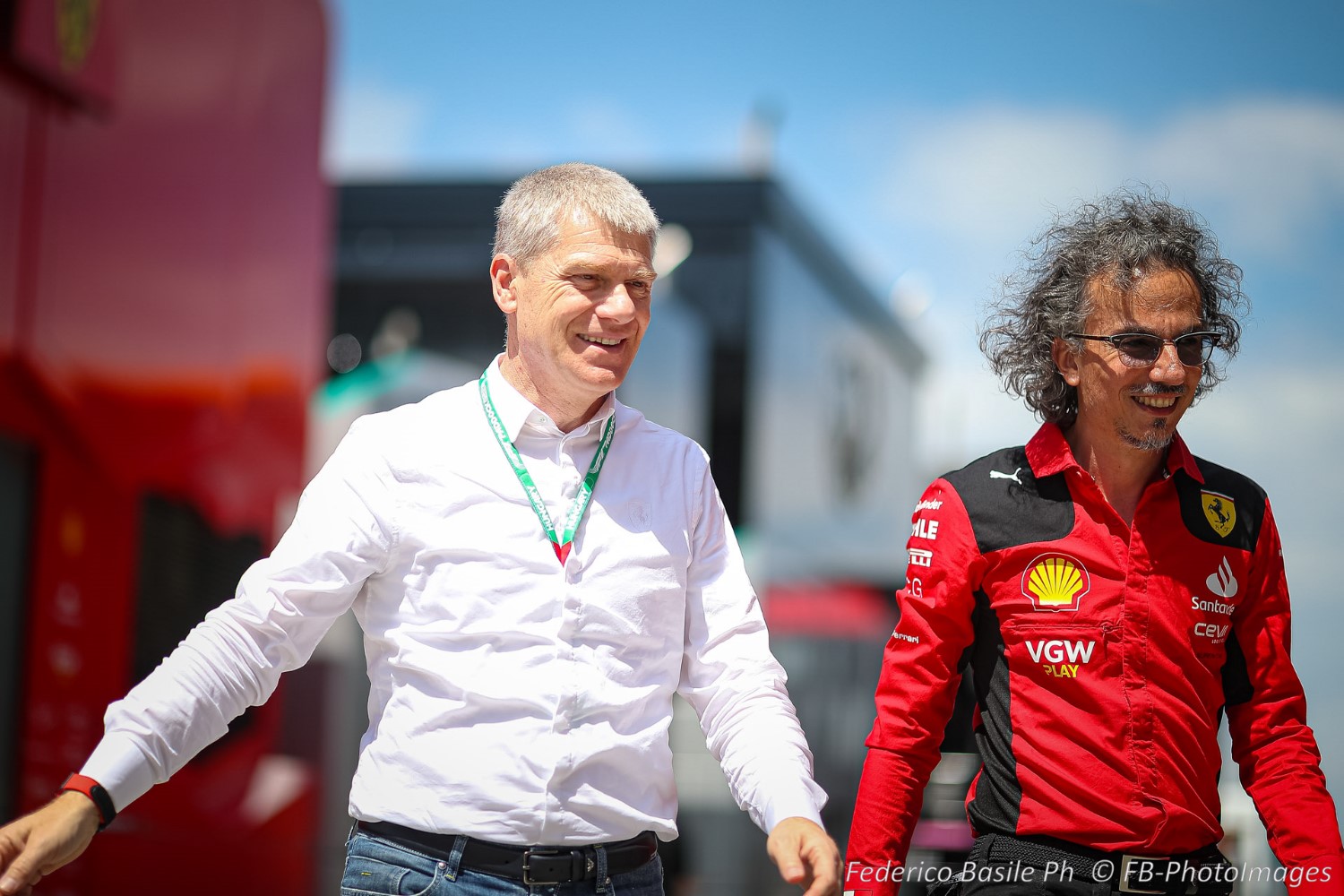 Antonello Coletta, team principal at Ferrari AF Corse WEC during the Hungarian GP, Budapest 20-23 July 2023 at the Hungaroring, Formula 1 World championship 2023.