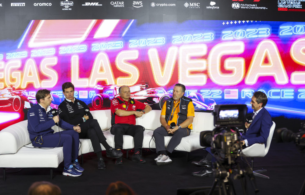 TEAM REPRESENTATIVES Zak BROWN (McLaren), Toto WOLFF (Mercedes), James VOWLES (Williams), Frédéric VASSEUR (Ferrari)