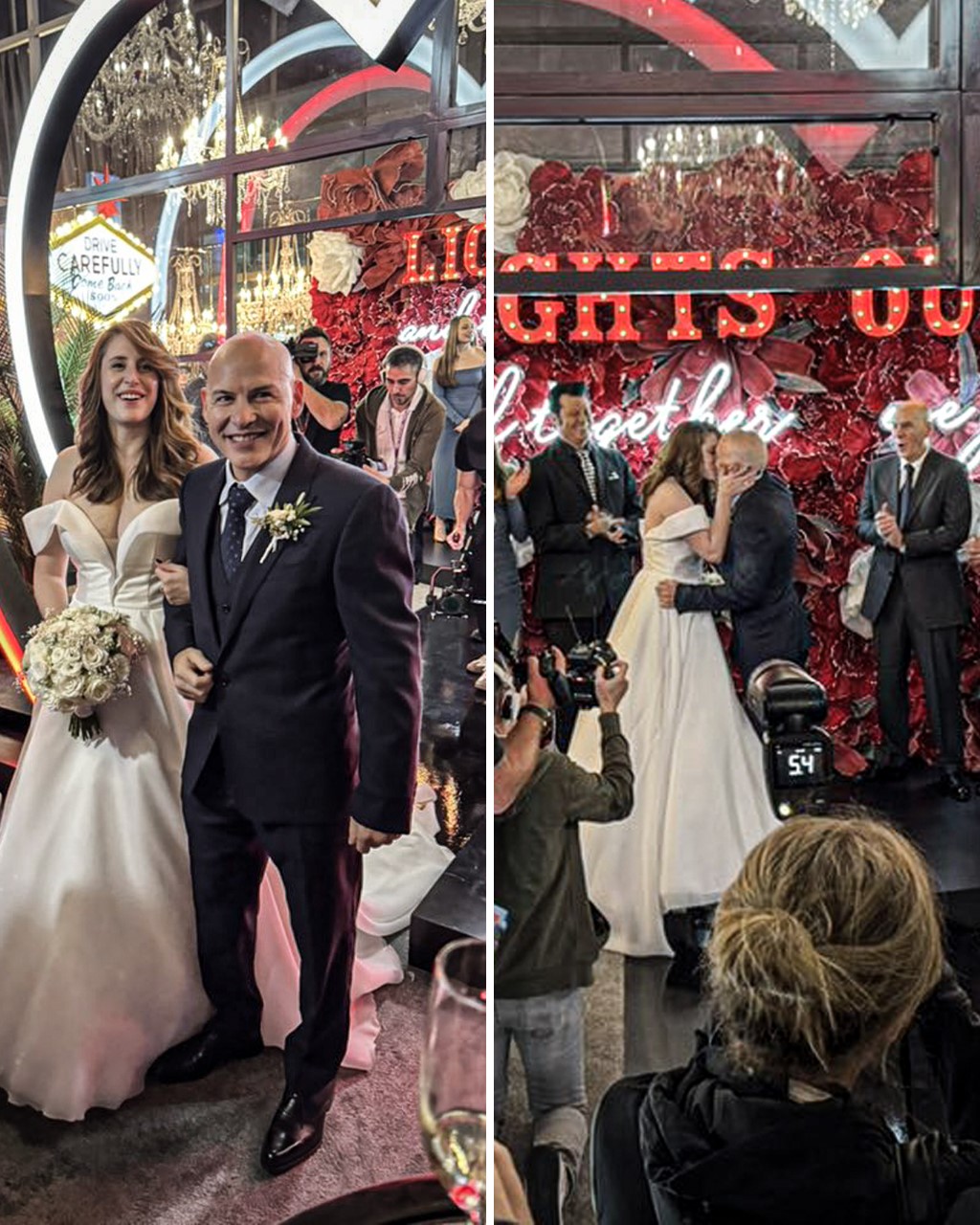 Jacques Villeneuve marries in Las Vegas