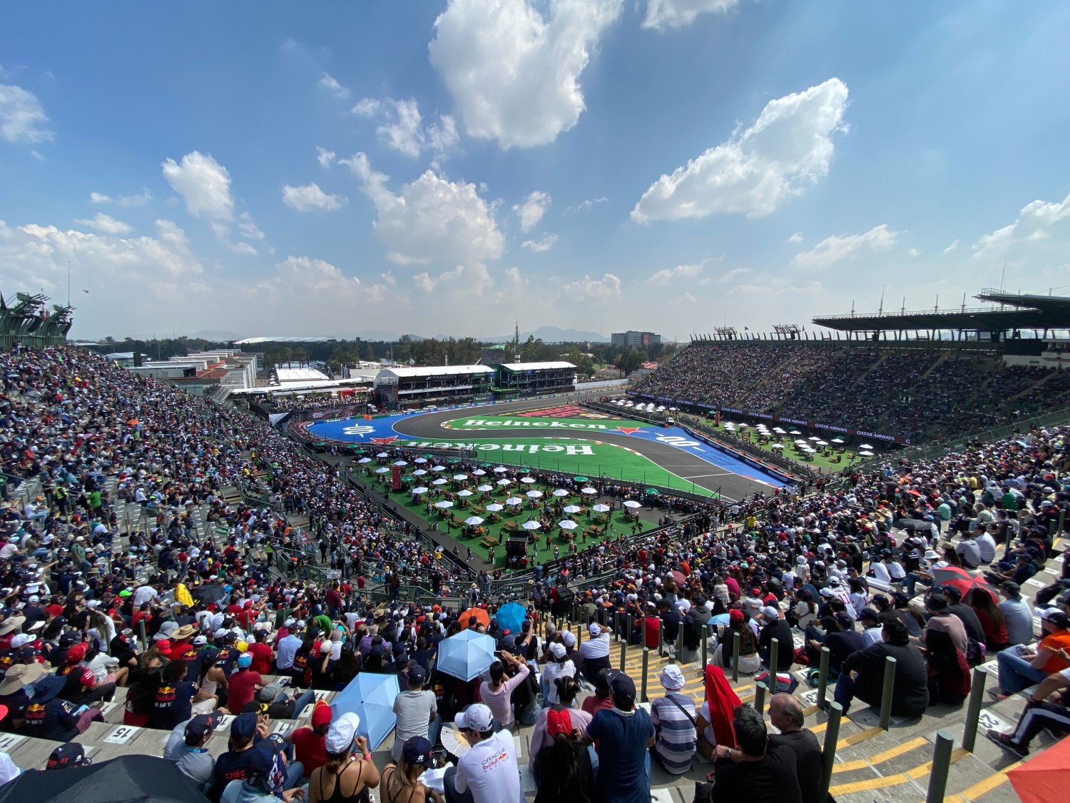 A huge Friday crowd in Mexico City