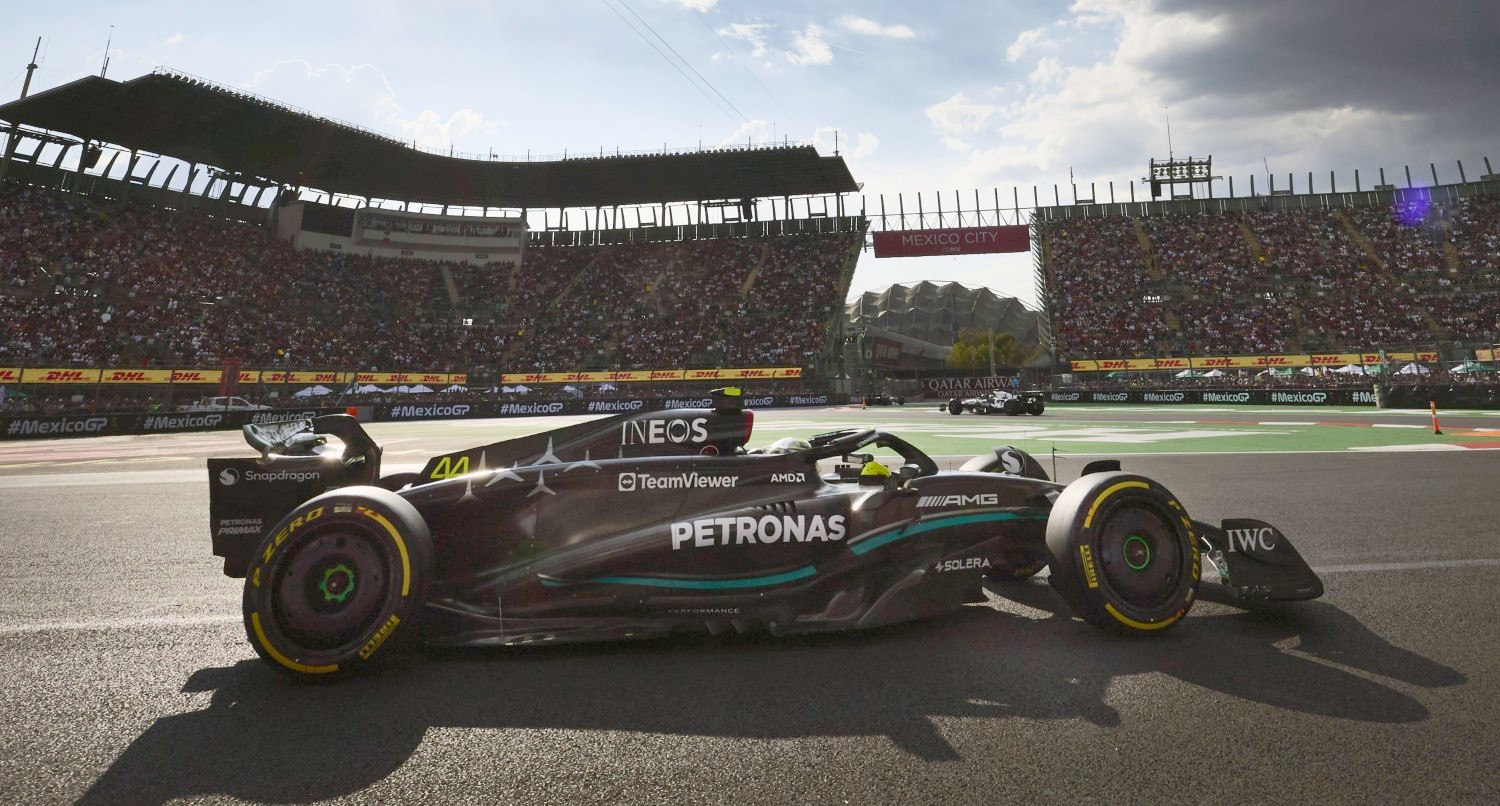 Lewis Hamilton 2023 Mexican Grand Prix, Friday - Steve Etherington