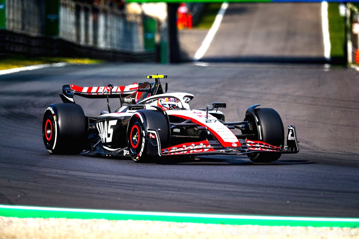 #27 Nico Hulkemberg, (GER) Haas F1 Team during the Italian GP, Monza 31 August-3 September 2023 Formula 1 World championship 2023.
