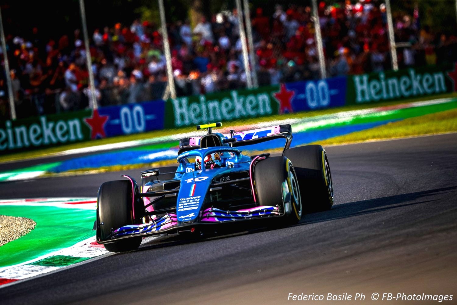 #10 Pierre Gasly, (FRA) Alpine F1 Team during the Italian GP, Monza 31 August-3 September 2023 Formula 1 World championship 2023.