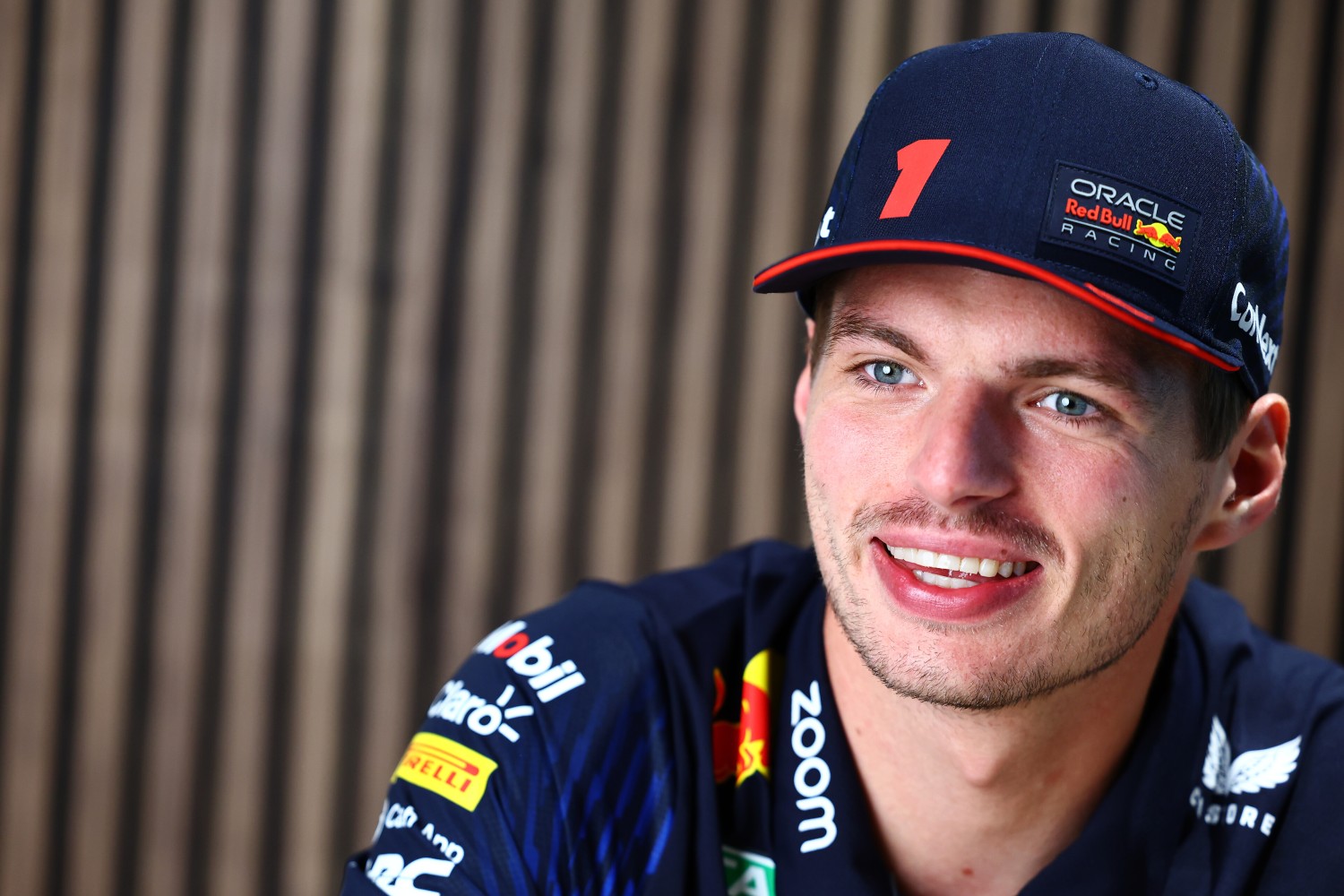 Max Verstappen of the Netherlands and Oracle Red Bull Racing looks on in the Paddock during previews ahead of the F1 Grand Prix of Qatar at Lusail International Circuit on October 05, 2023 in Lusail City, Qatar. (Photo by Mark Thompson/Getty Images) // Getty Images / Red Bull Content Pool