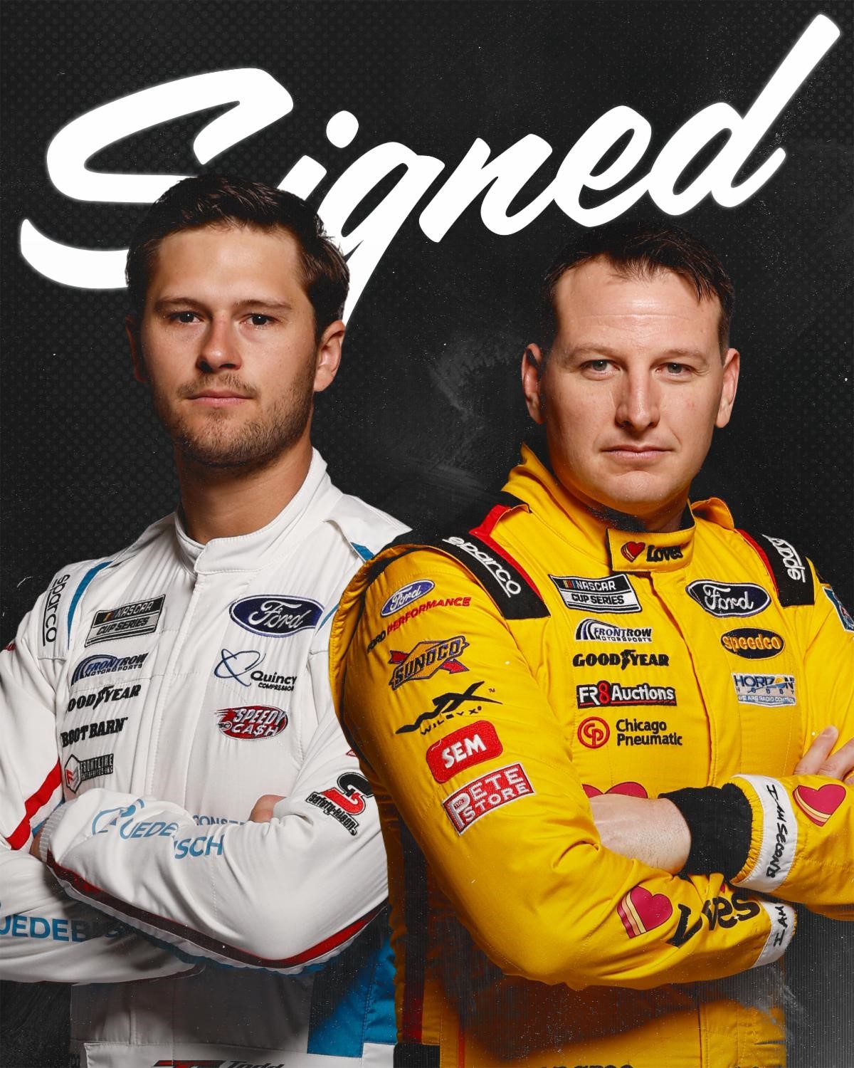 Todd Gilliland and Michael McDowell