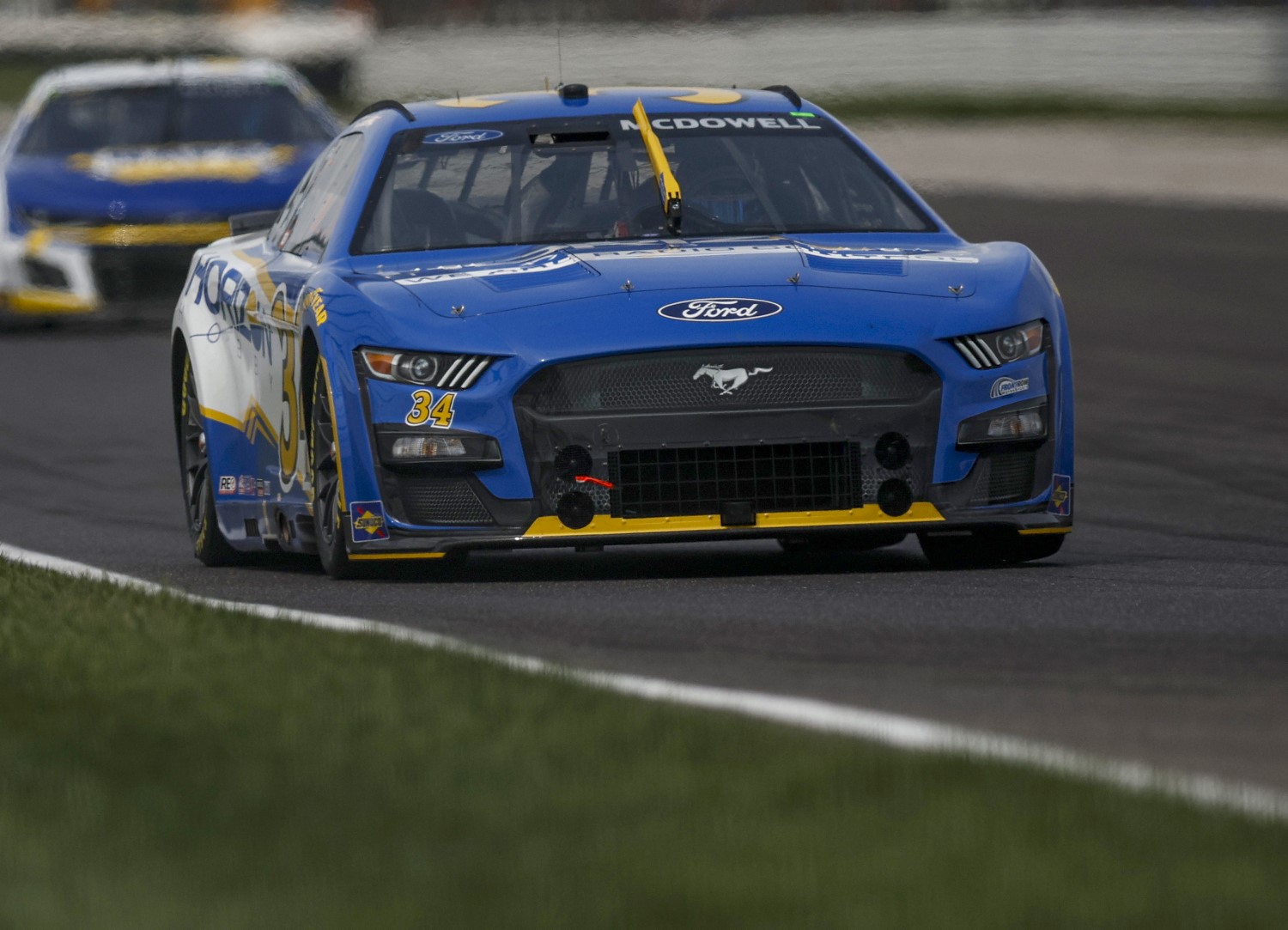 NASCAR McDowell wins Verizon 200 Cup race at Indy BVM Sports