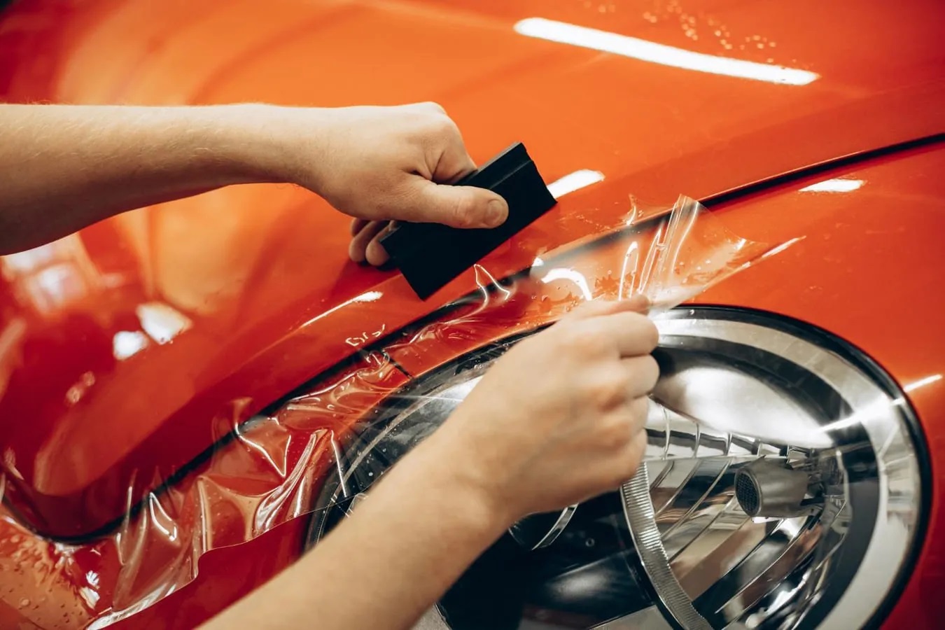 Applying Paint Protection Film