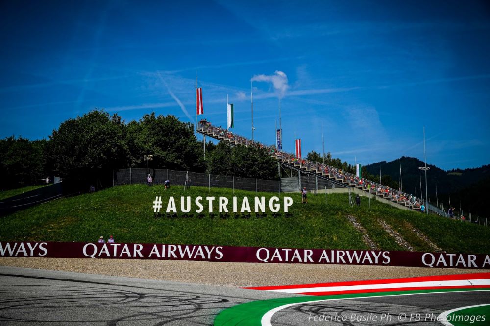 Red Bull Ring Track detail during the Austrian GP, Spielberg 27-30 June 2024, Formula 1 World championship 2024.