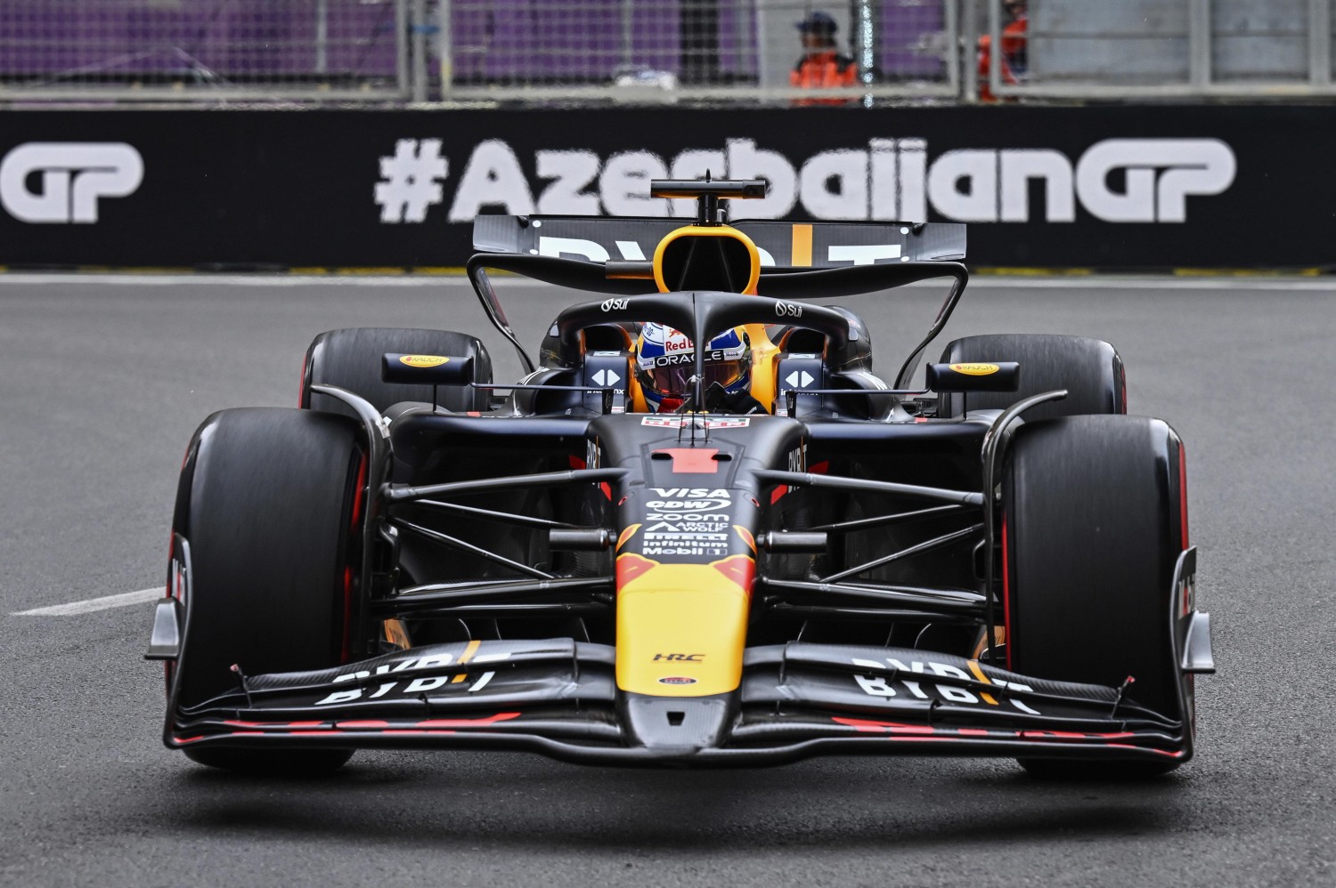 Max Verstappen, Red Bull Racing RB20 during the Azerbaijan GP at Baku City Circuit