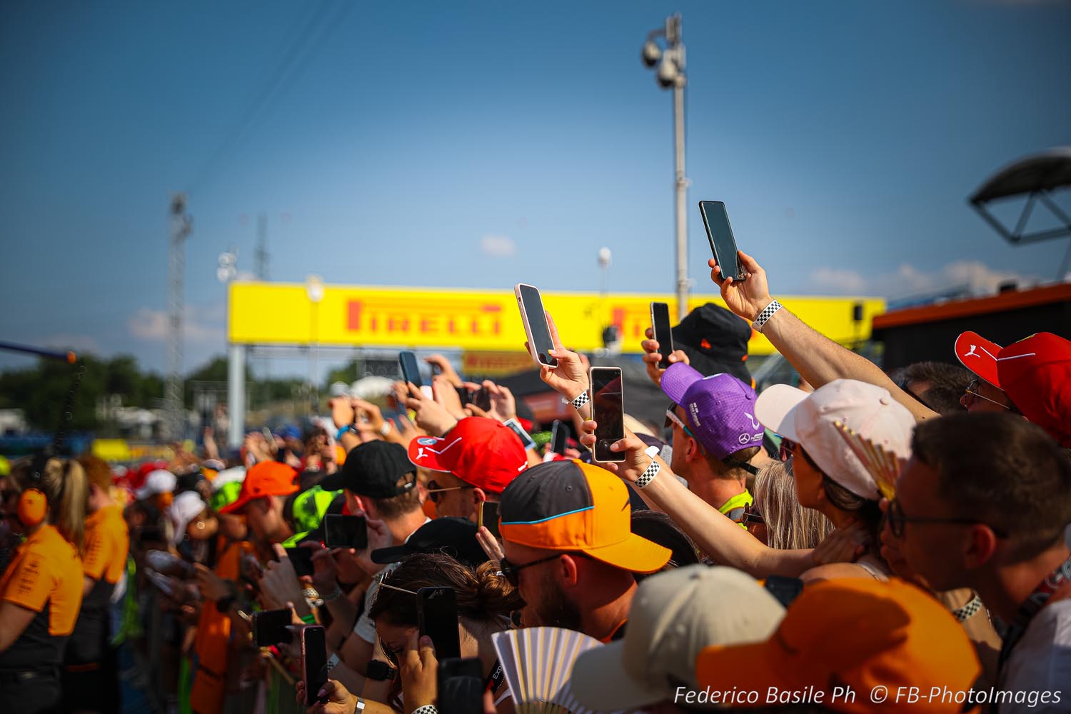 Public/Tifosi/Fan/Grandstand, during the Hungarian GP, Budapest 18-21 July 2024 Formula 1 World championship 2024.