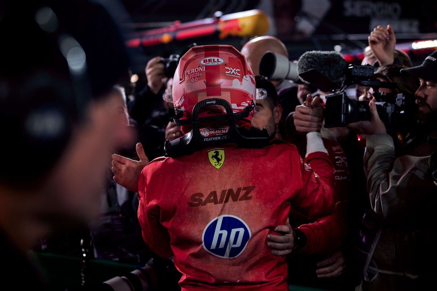 Carlos Sainz Jr. Photo courtesy of Ferrari