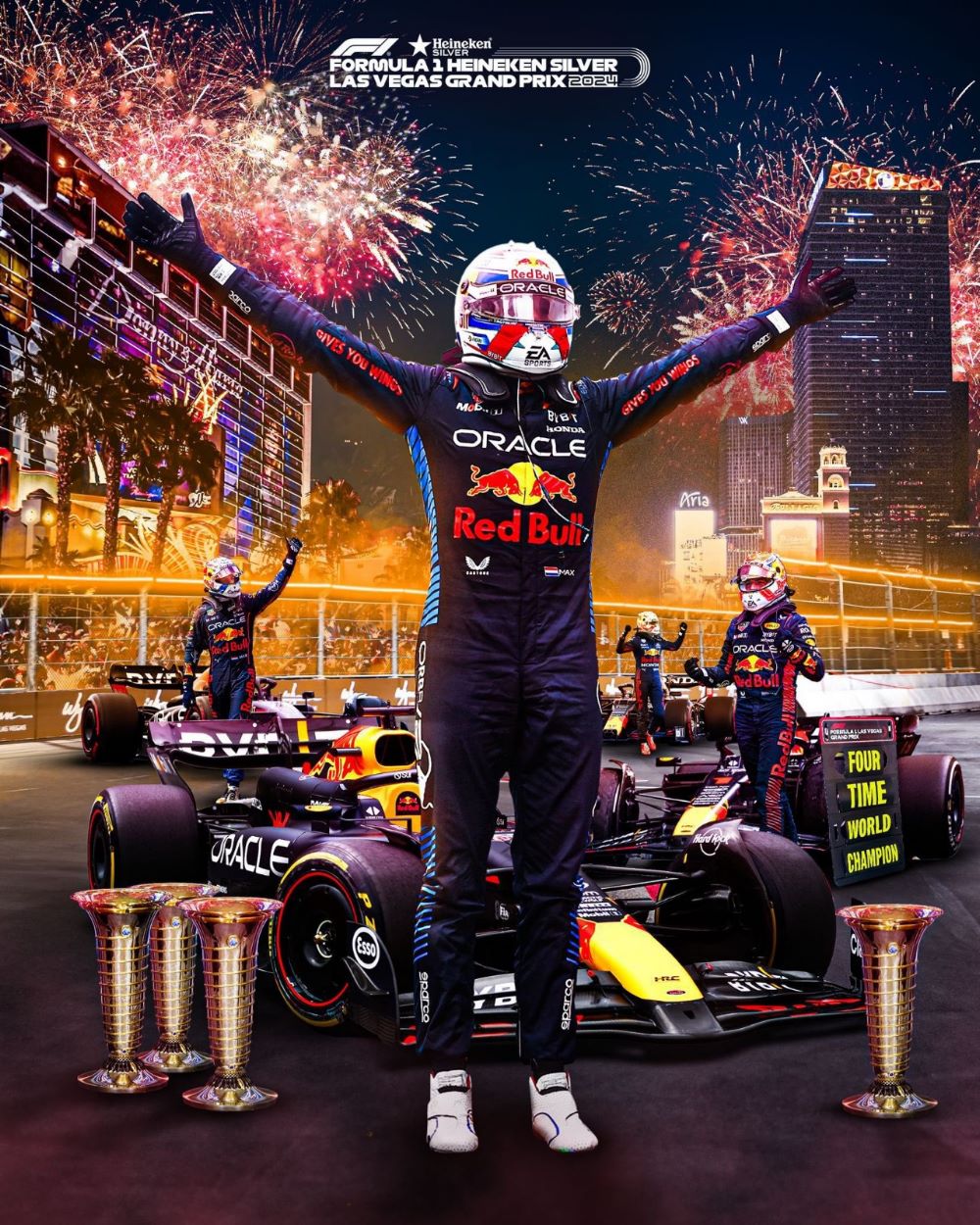 Verstappen 4 time champ