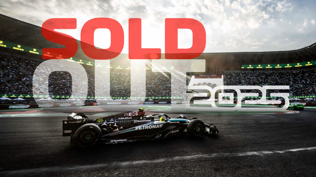 2025 Mexico City GP sells out in one day