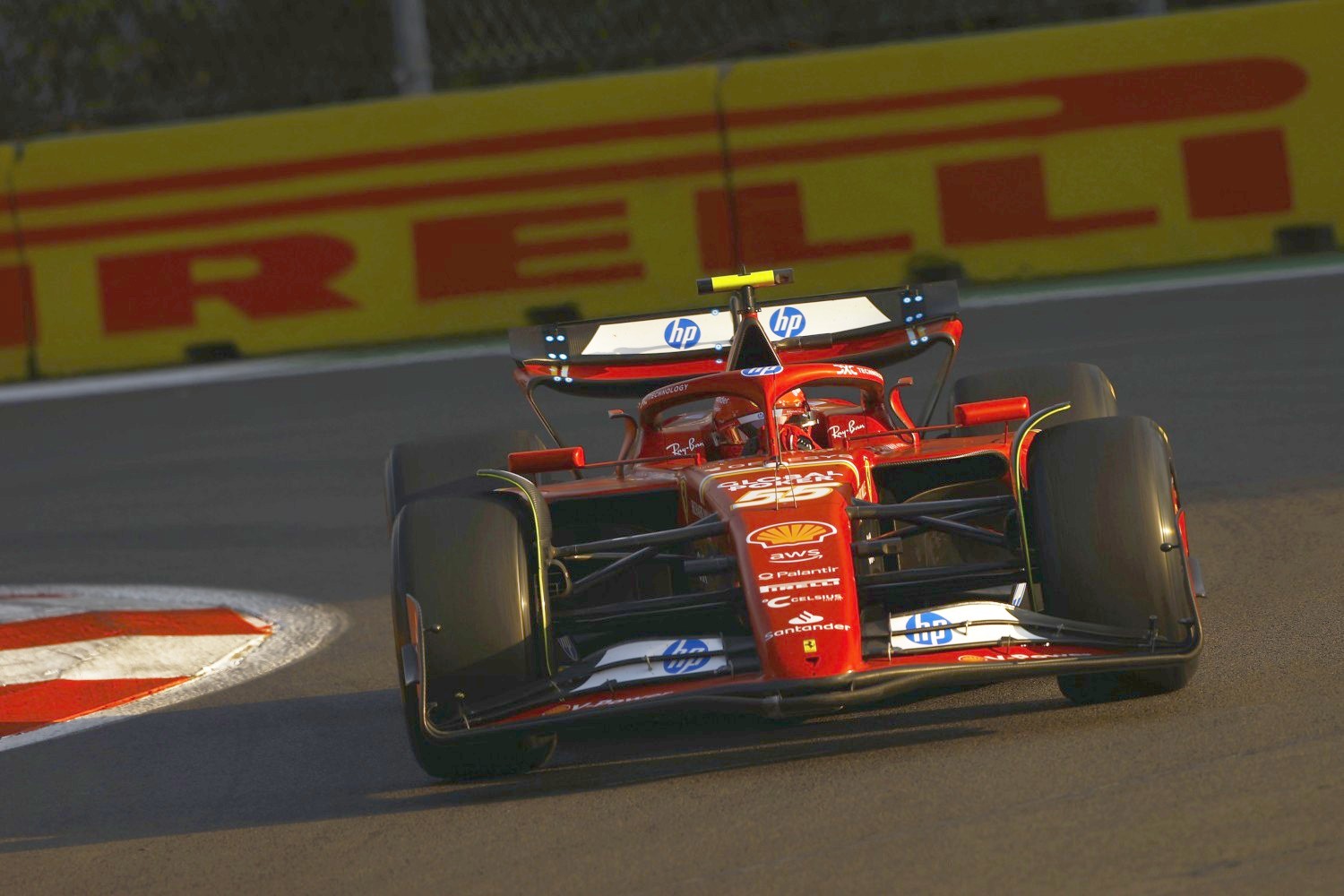 Carlos Sainz, Ferrari SF-24 during the Mexican GP at Autodromo Hermanos Rodriguez on Friday October 25, 2024 in Mexico City, Mexico. (Photo by Andy Hone / LAT Images)