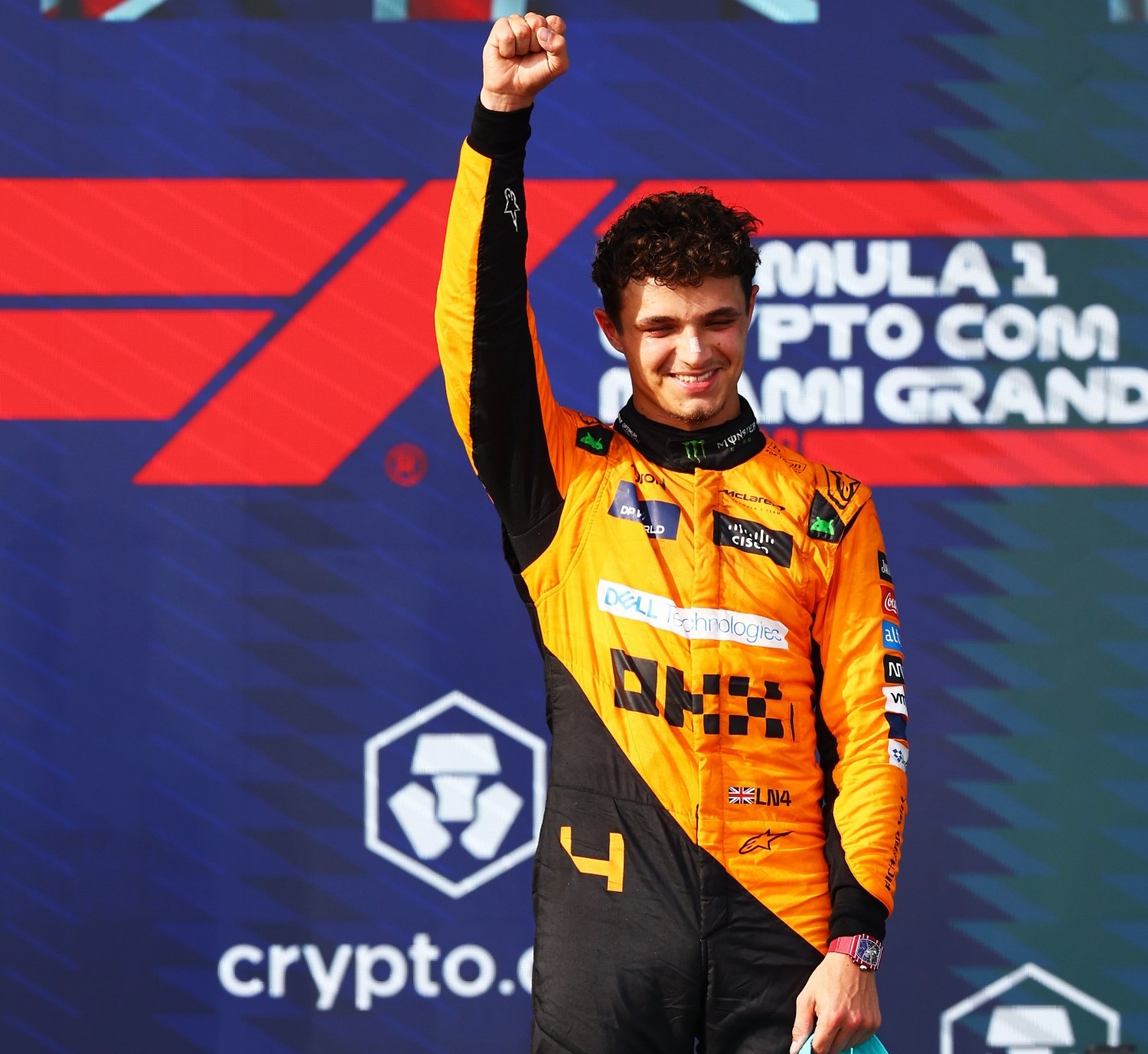 2024 Miami GP race winner Lando Norris