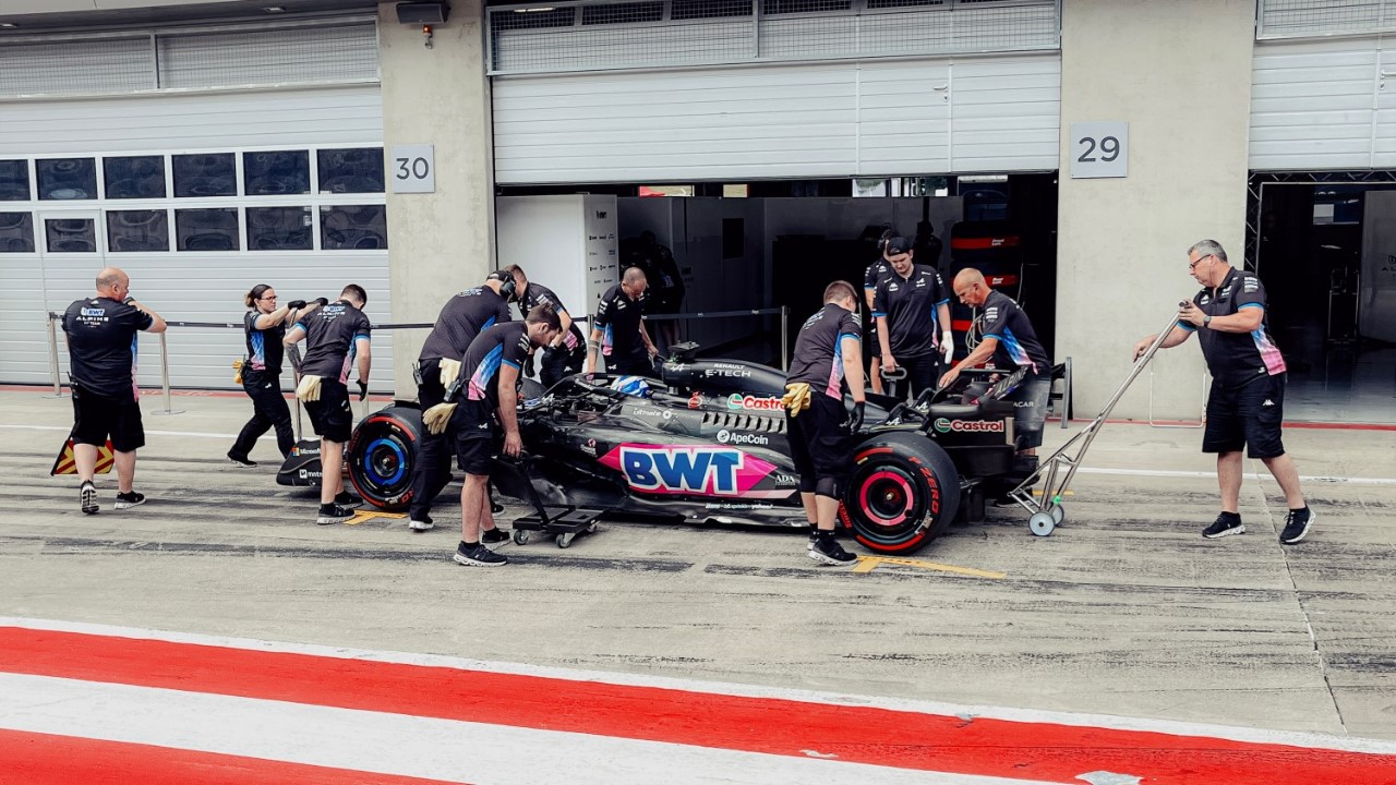 BWT Alpine F1 Team Young Driver Test Day - Victor Martins, Spielberg, Austria