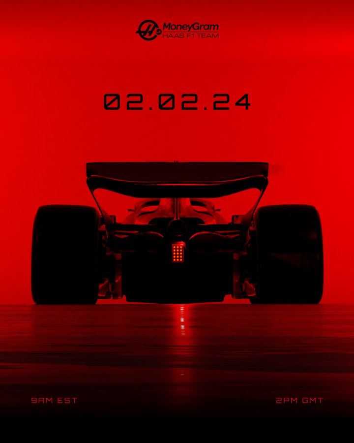 F1 2024 Team Launch Dates and Locations Revealed Haas Confirms VF24