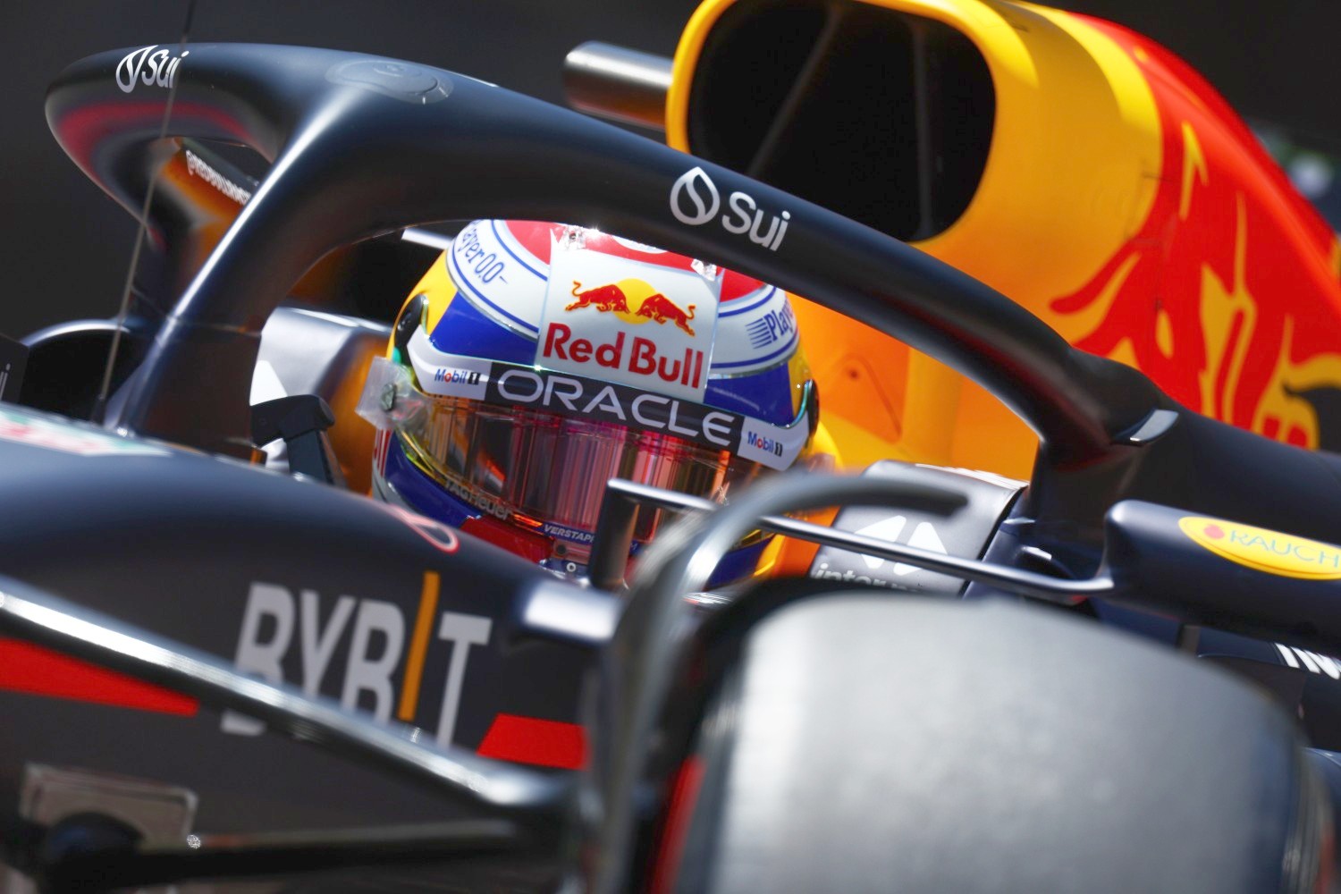 Max Verstappen of the Netherlands driving the (1) Oracle Red Bull Racing RB20 on track during final practice ahead of the F1 Grand Prix of Monaco at Circuit de Monaco on May 25, 2024 in Monte-Carlo, Monaco. (Photo by Clive Rose/Getty Images)