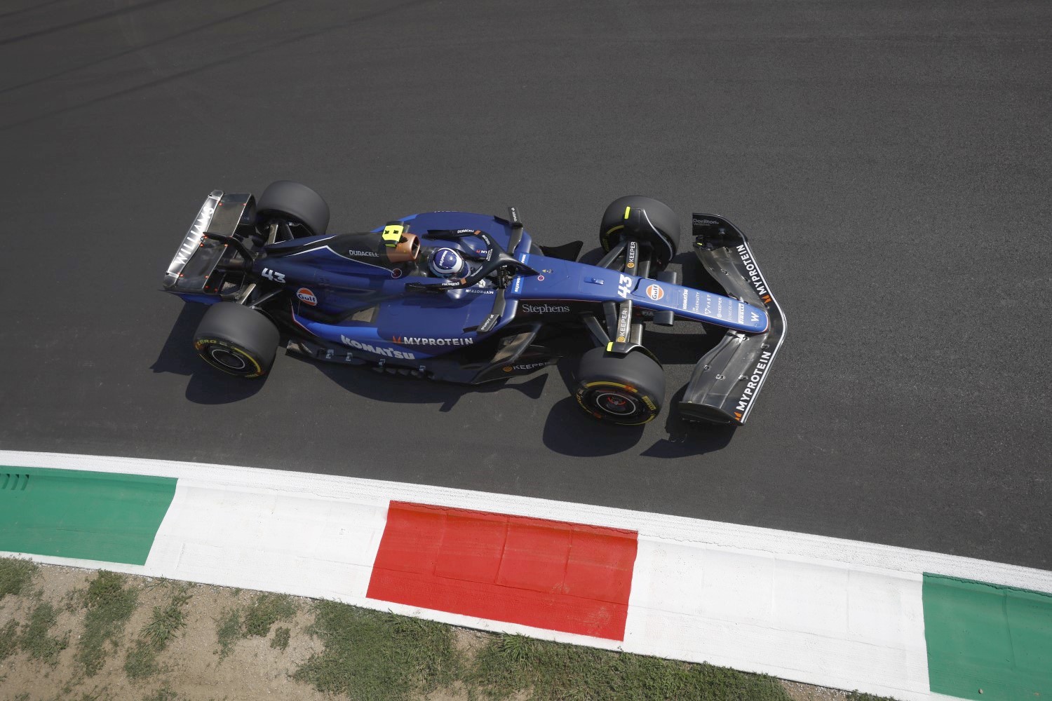 Franco Colapinto, Williams FW46 during the Italian GP at Autodromo Nazionale Monza on Friday August 30, 2024 in Monza, Italy. (Photo by Zak Mauger / LAT Images)