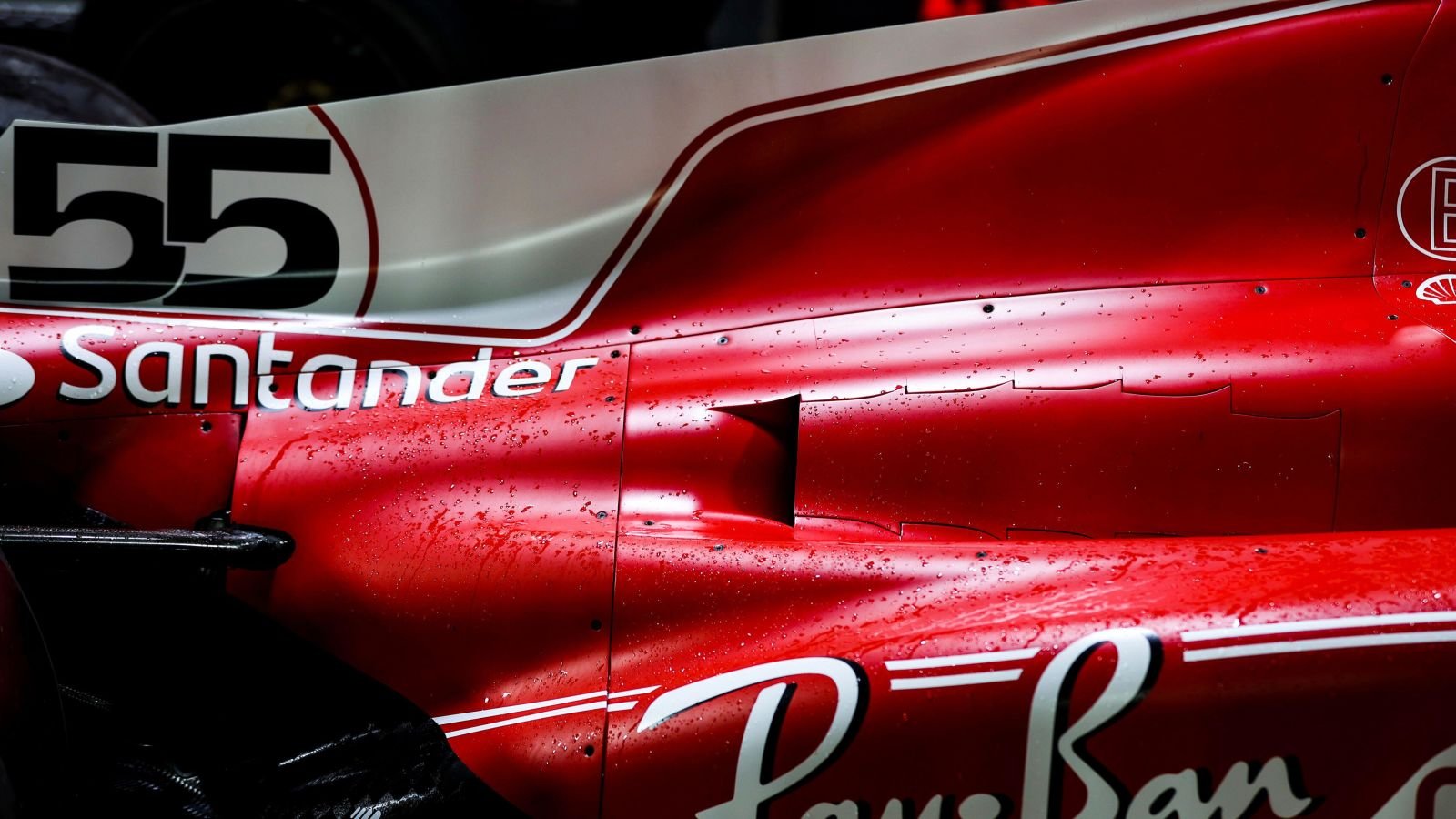 Ferrari losing Banco Santander