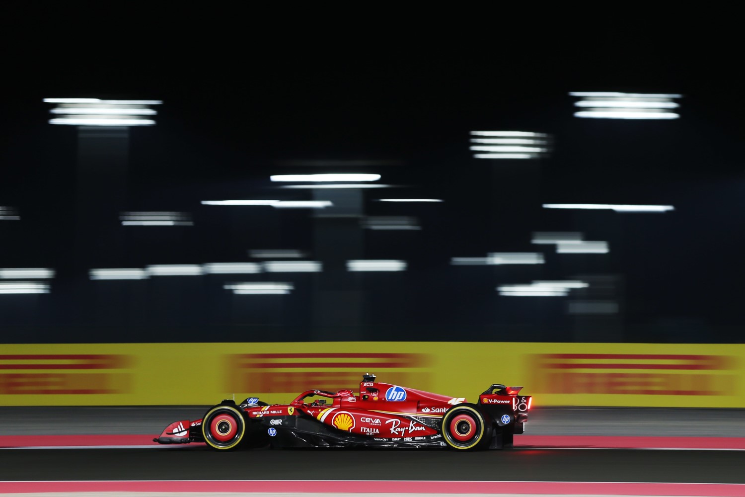 Charles Leclerc, Ferrari SF-24 during the Qatar GP at Losail International Circuit on Friday November 29, 2024 in Losail, Qatar. (Photo by Dom Romney / LAT Images)