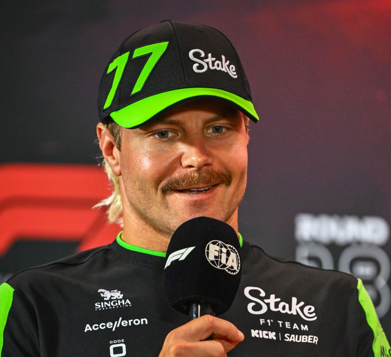 Valtteri Bottas, Stake F1 Team KICK Sauber, in the Press Conference ; 2024 Singapore Grand Prix, Formula One World Championship