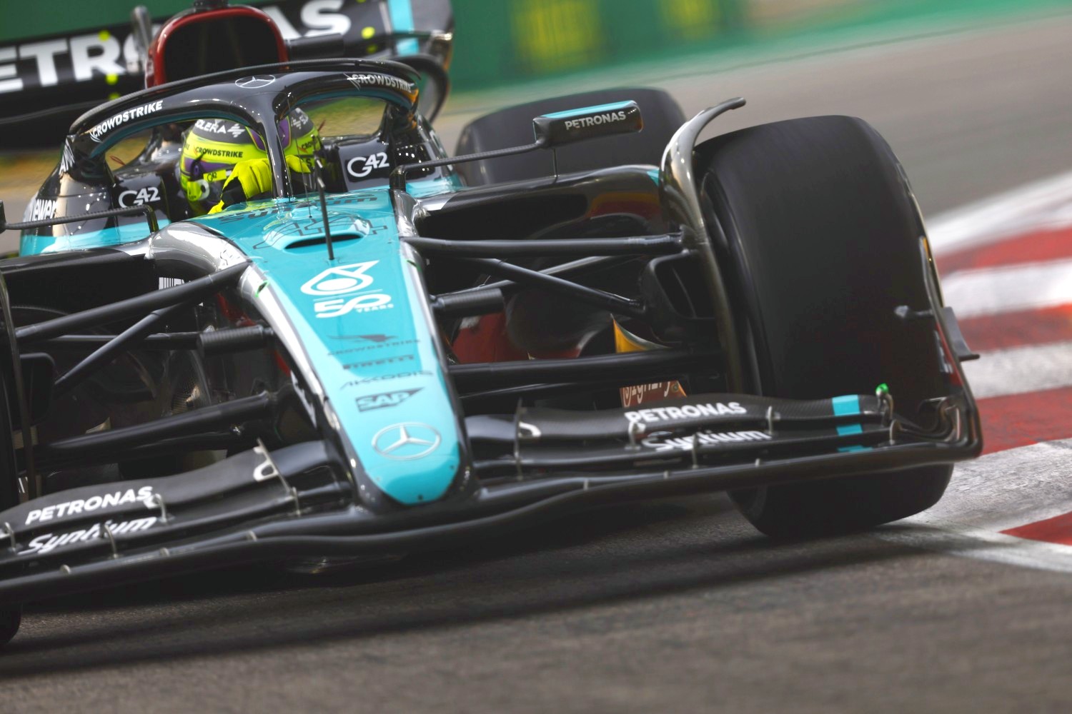 Lewis Hamilton - 2024 Singapore Grand Prix - LAT Images for Mercedes F1