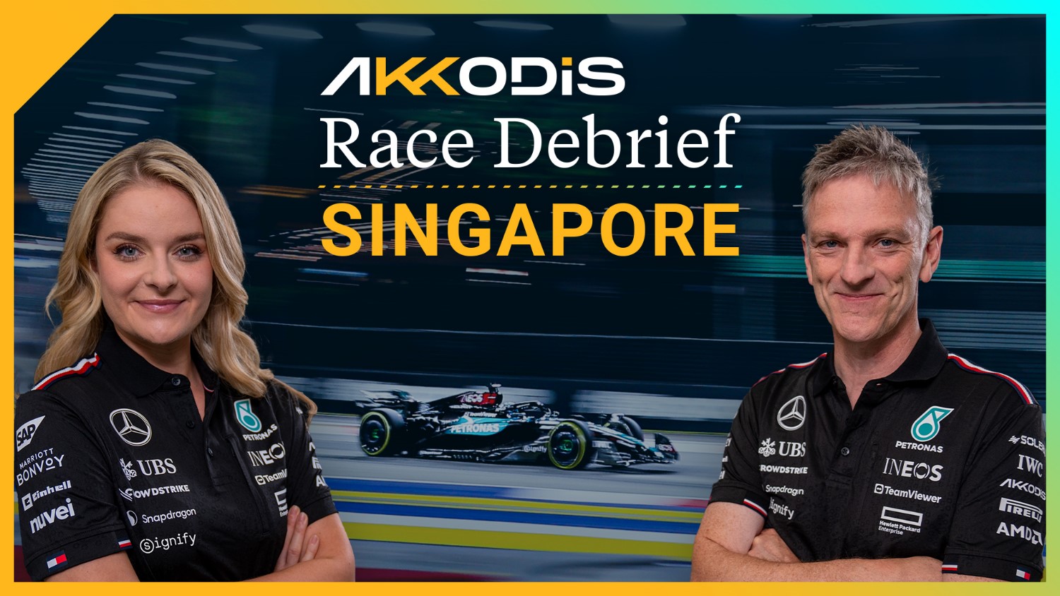 Mercedes Race Debrief - Singapore GP