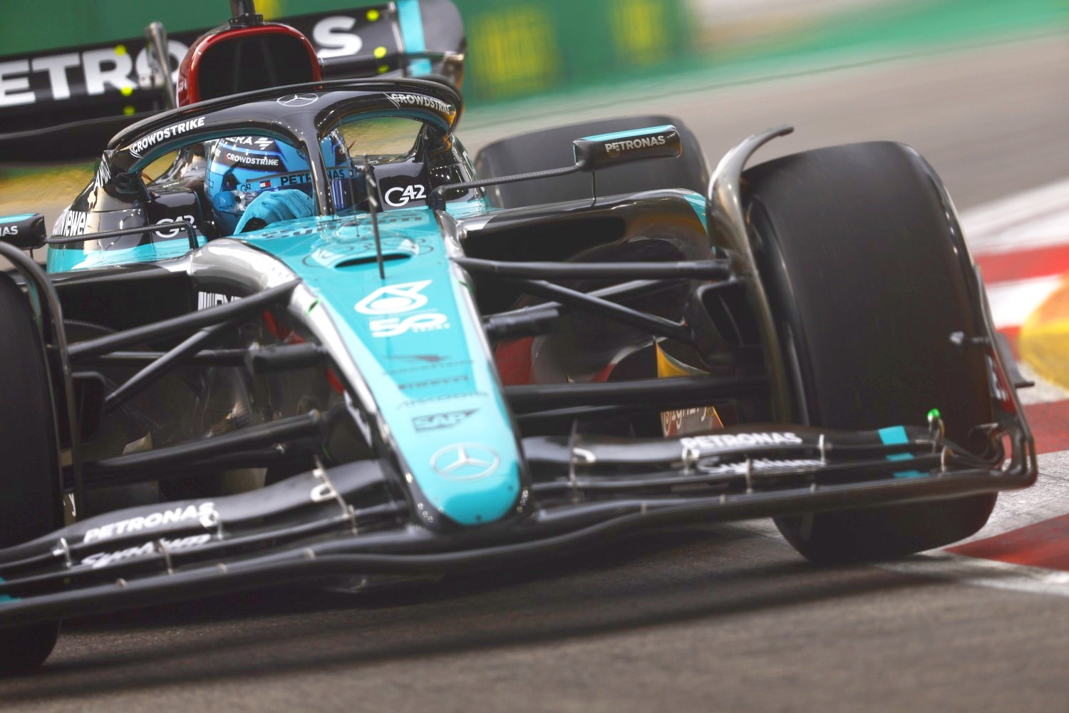 George Russell - 2024 Singapore Grand Prix - LAT Images for Mercedes F1