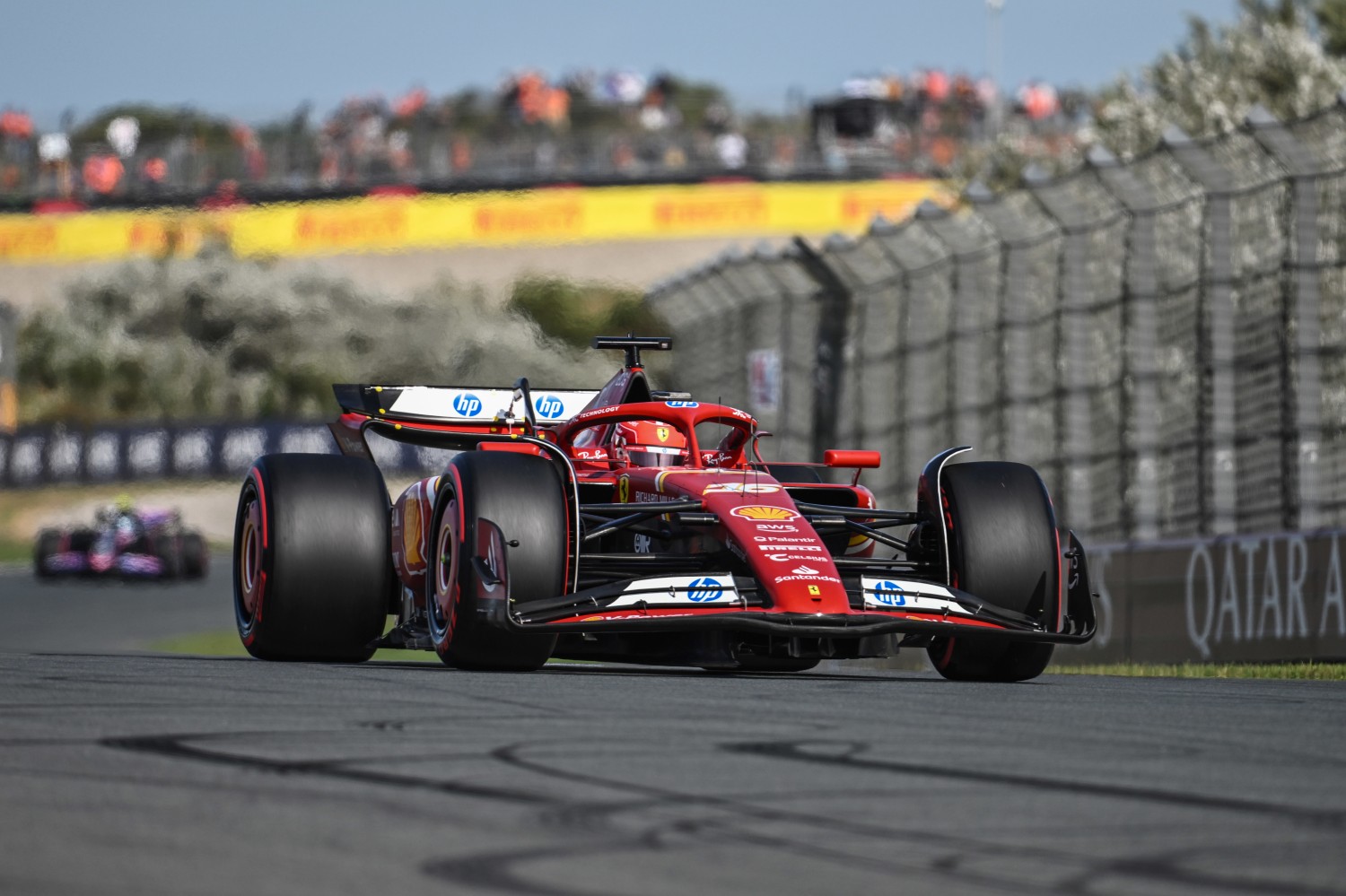 Charles Leclerc, Ferrari SF-24 during the Dutch GP at Circuit Zandvoort on Friday August 23, 2024 in North Holland, Netherlands. (Photo by Simon Galloway / LAT Images)