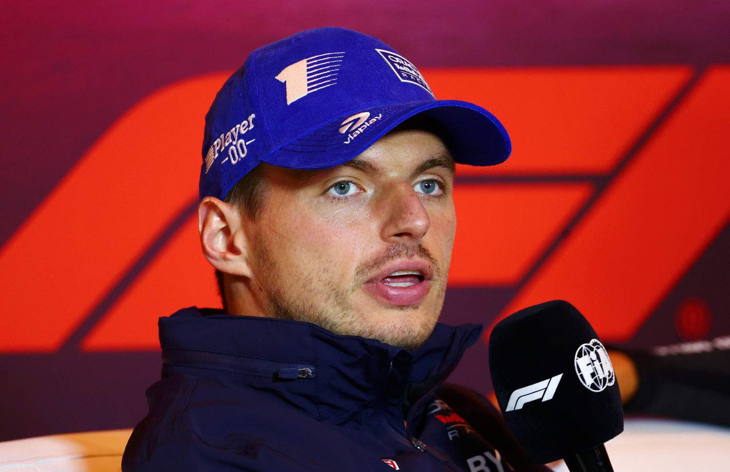 Max Verstappen of the Netherlands and Oracle Red Bull Racing attends the press conference after the F1 Dutch GP at Circuit Zandvoort on August 25, 2024 in Zandvoort, Netherlands. (Photo by Clive Rose/Getty Images) // Getty Images / Red Bull Content Pool 